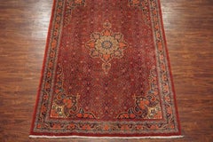 Fine Persian Bidjar Fish Area Rug, circa 1970