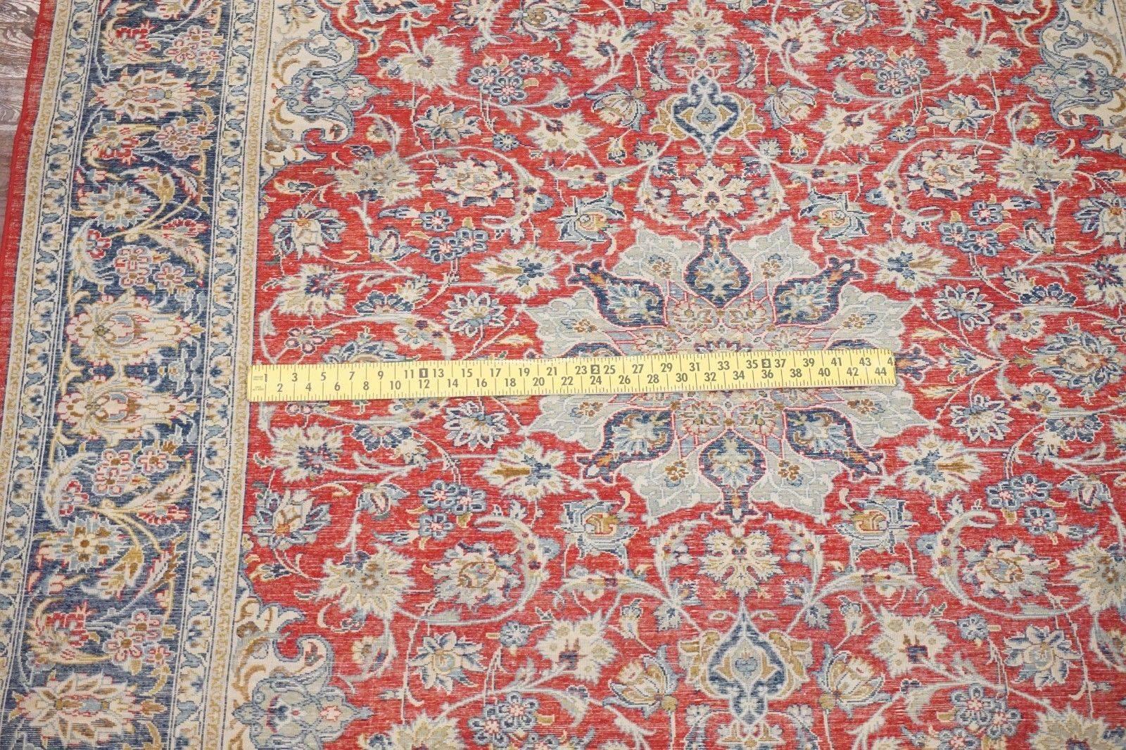 Wool Fine Persian Isfahan Area Rug, circa 1940 For Sale