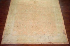 Dusty-Rose Antique Indian Rug, circa 1900