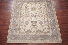 Beige Vegetable Dyed Oushak Rug