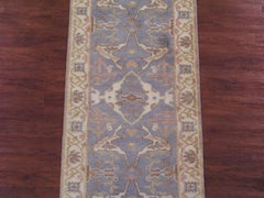 Slate Blue Oushak Runner