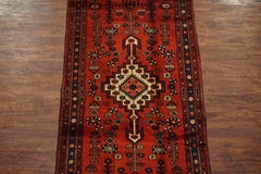 Vintage Karajeh Sarab Runner with Abrash
