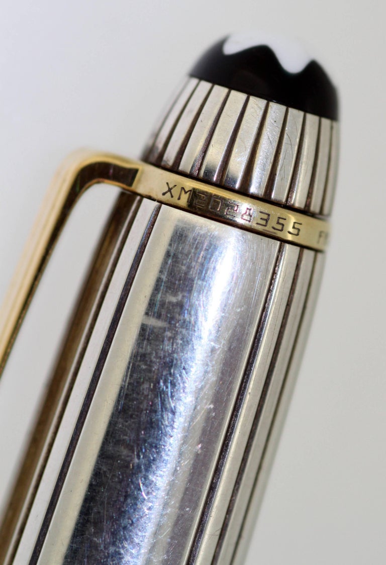 Montblanc Meisterstück Vintage sterling silver ballpoint pen, Circa