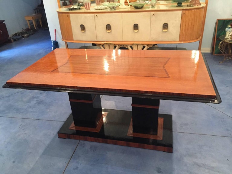 Art Deco Dining Table, Italy, 1940 For Sale at 1stdibs