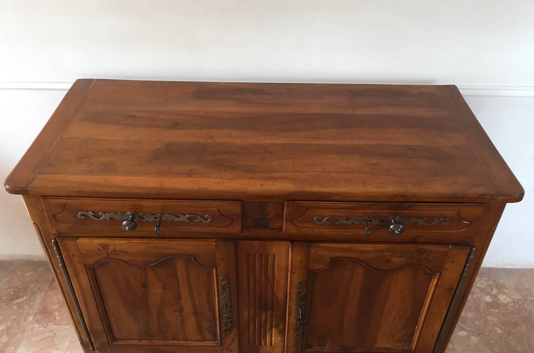 French Country Sideboard, Early 1800 In Excellent Condition In Traversetolo, IT