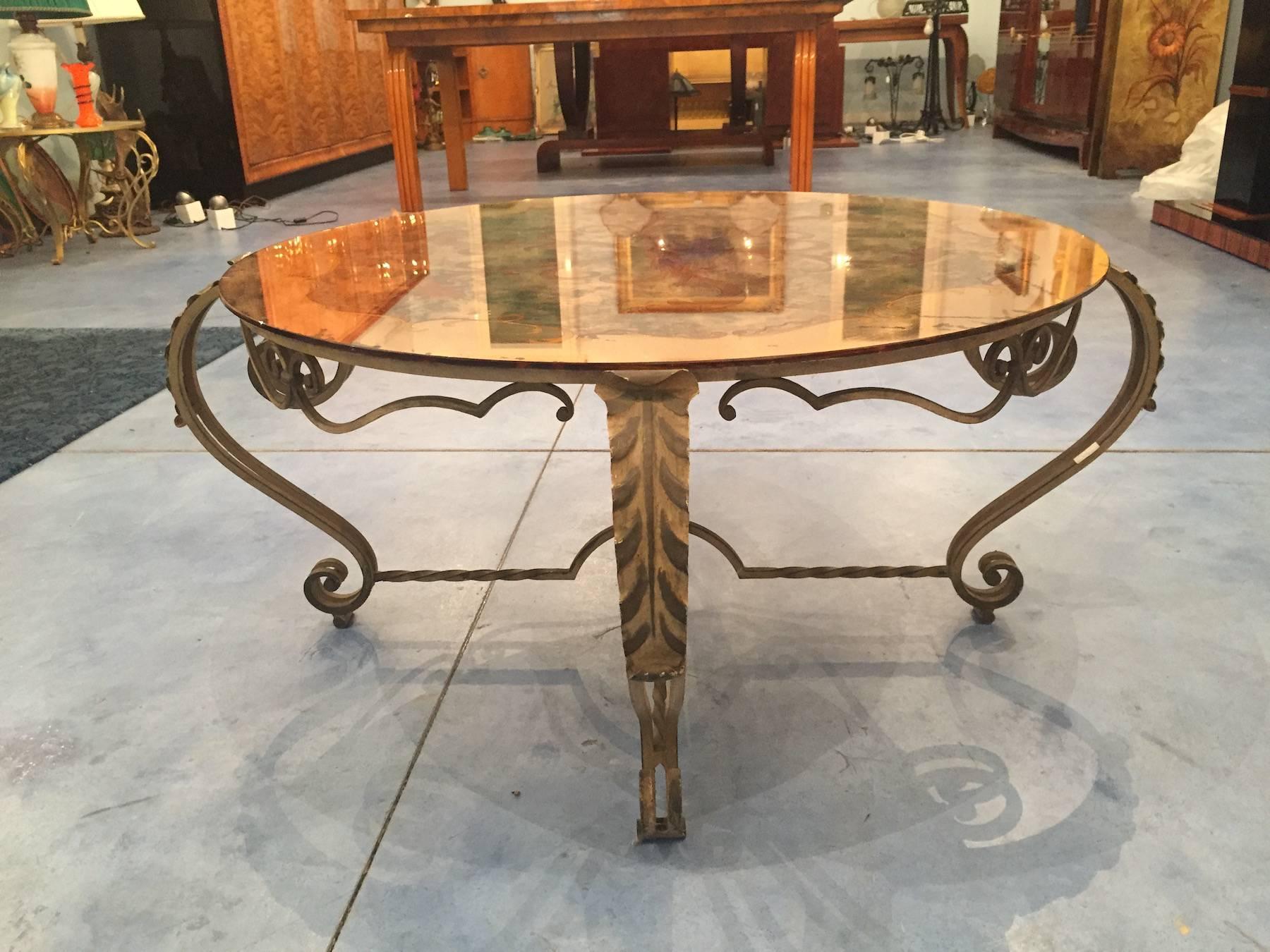 Mid-20th Century French Mid-Century Tea Table, 1950