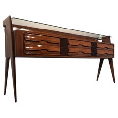 Italian Midcentury Sideboard  or Chest of Drawers by Vittorio Dassi, 1950s