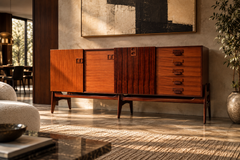 Italian Mid-Century Modern Teak Sideboard by Fratelli Proserpio, 1960s