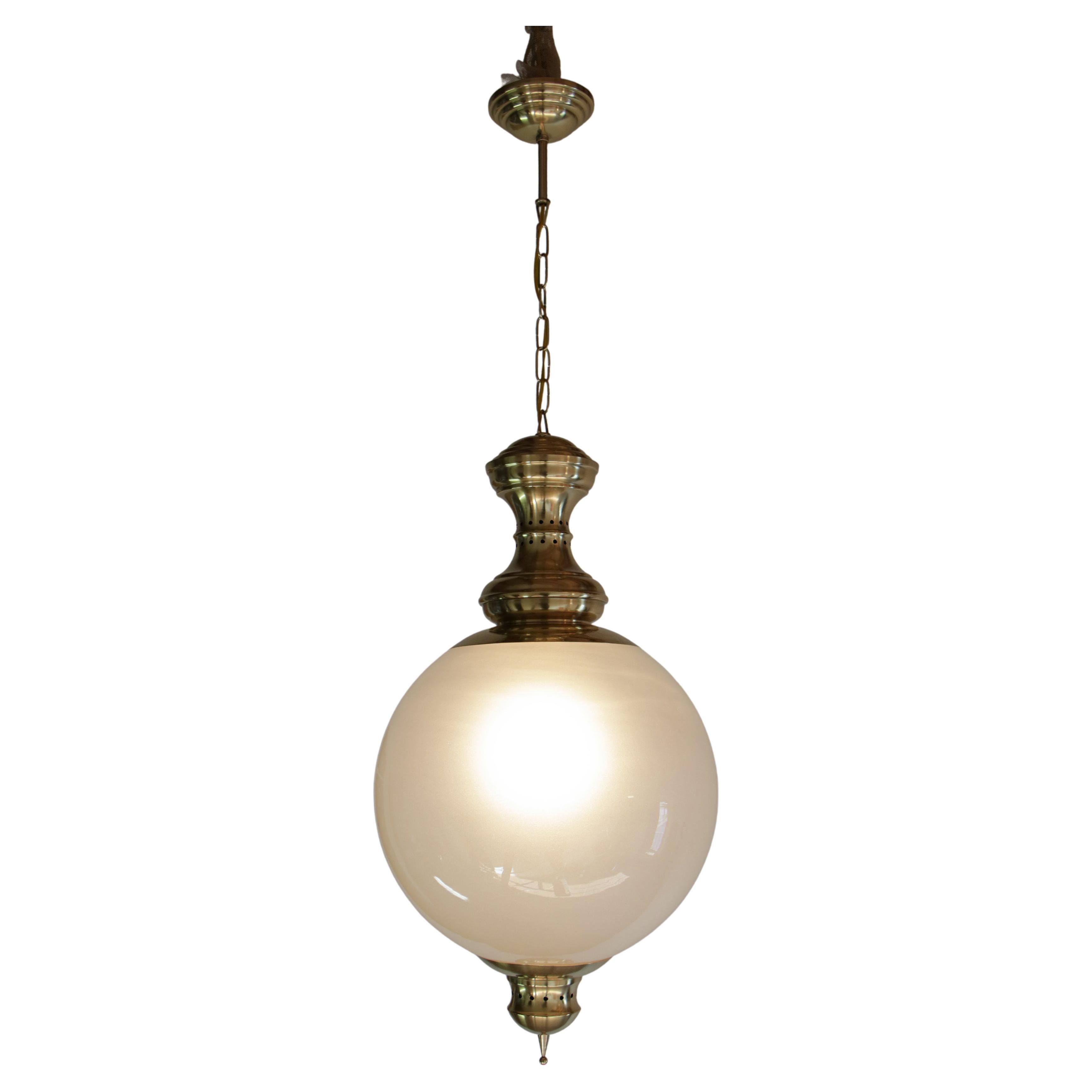 Italian Mid-Century Pendant Lamp by Luigi Caccia Dominioni Model LS1, 1950s