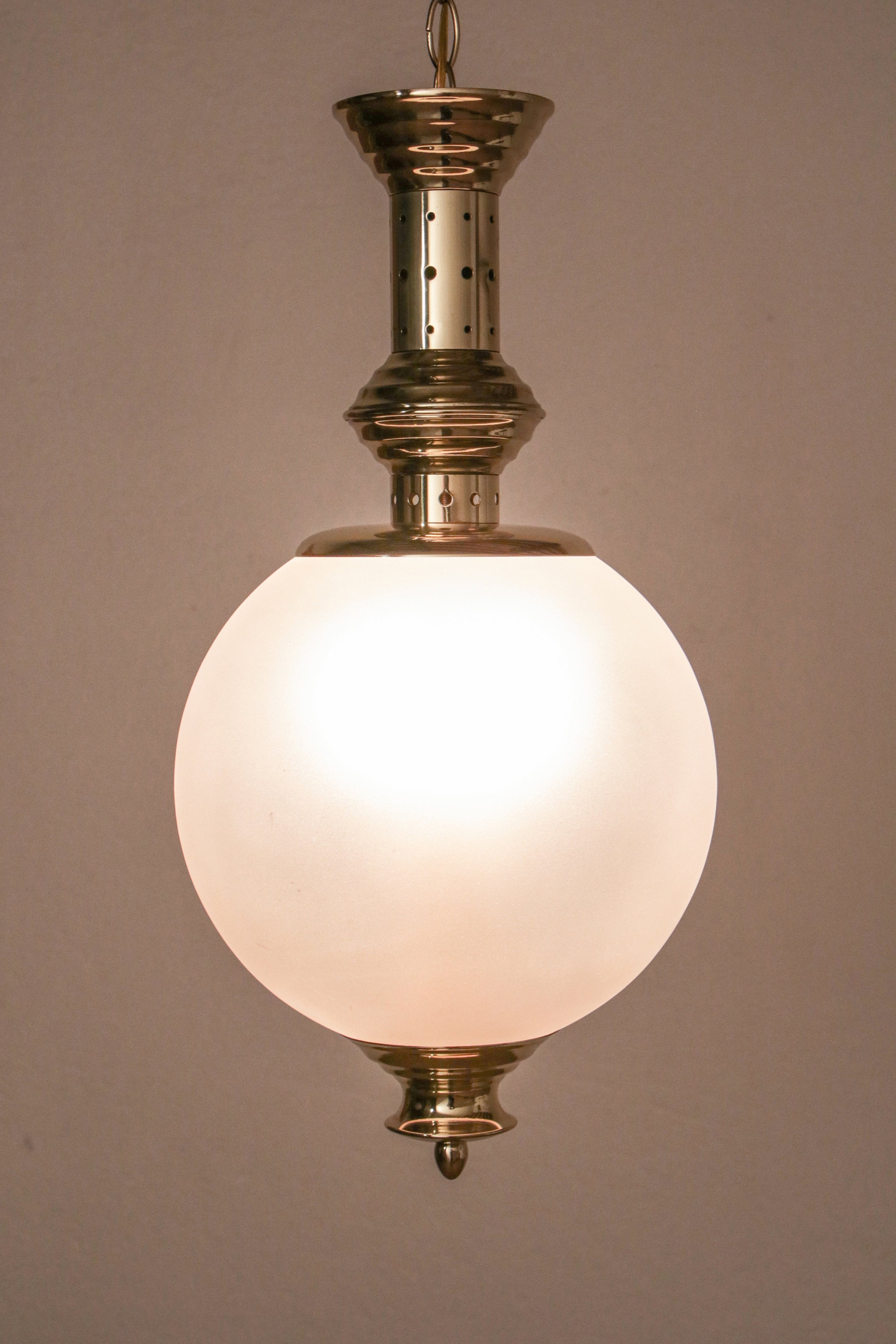Italian Mid-Century Pendant Lamp, Azucena Style, 1960