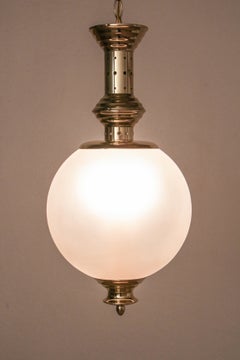 Italian Mid-Century Pendant Lamp, Azucena Style, 1960