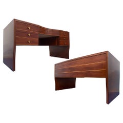 Italian Mid-Century Executive Table Desk  designed by Osvaldo Borsani, 1940