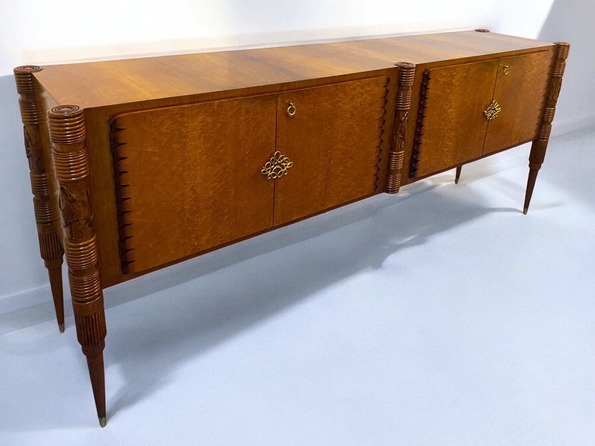 Mid-Century moderno Credenza italiana del Midcentury disegnata da Pierluigi Colli negli anni '50 in vendita
