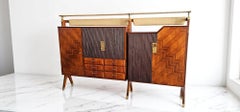Italian Midcentury Sideboard or Cabinet Bar by La Permanente Mobili Cantù, 1950s