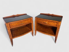 Italian Mid Century Night Stands, set of 2, attributed to Paolo Buffa, 1950s