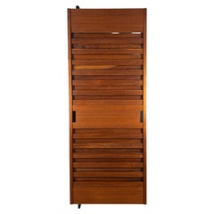 Italian Mid-Century Suspended Tilting Wardrobe / Coat Rack, 1960s
