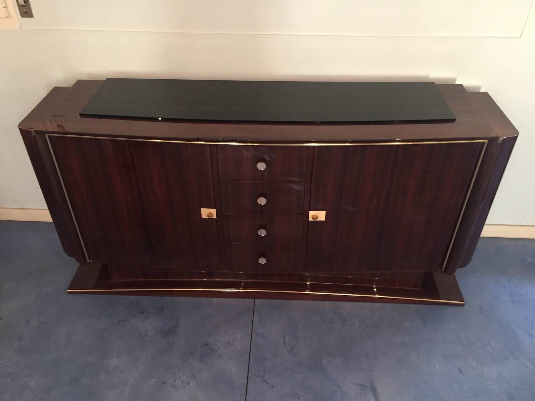 French Art Deco Sideboard, 1940 In Excellent Condition In Traversetolo, IT