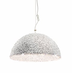 Duchess Pendant Medium White-Ceiling Lamp Swarovski Crystal