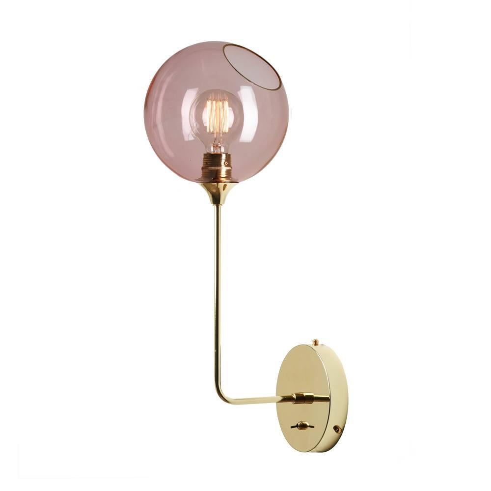 Sala da ballo il muro lungo rosa base oro