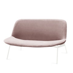 Chiado-Sofa, klein mit Barcelona-Lo Lotus und Weiß