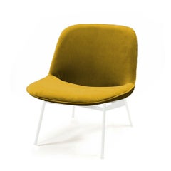 Chiado Lounge Chair with Corn and White