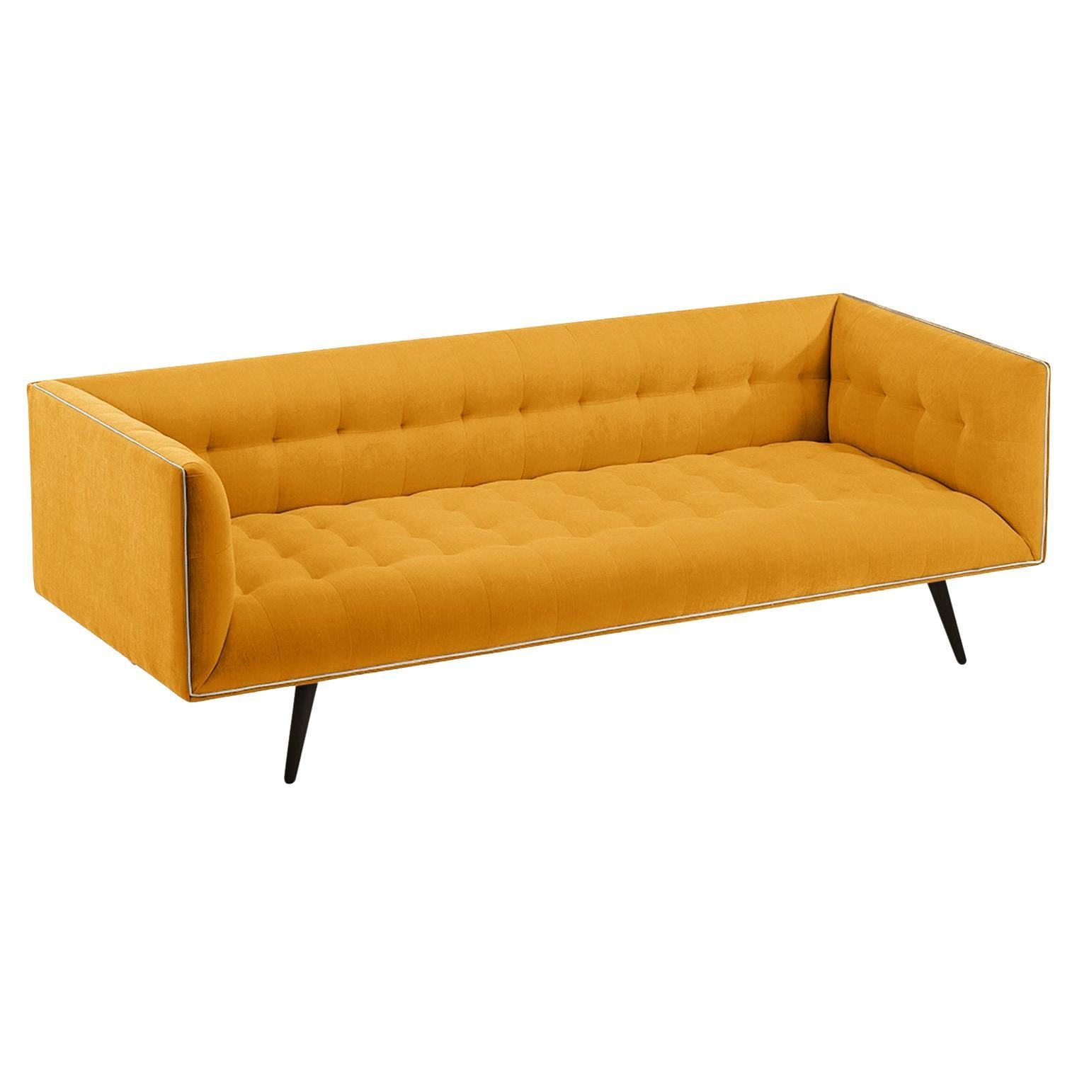 Dust Sofa, groß mit Buche Ebenholz im Angebot
