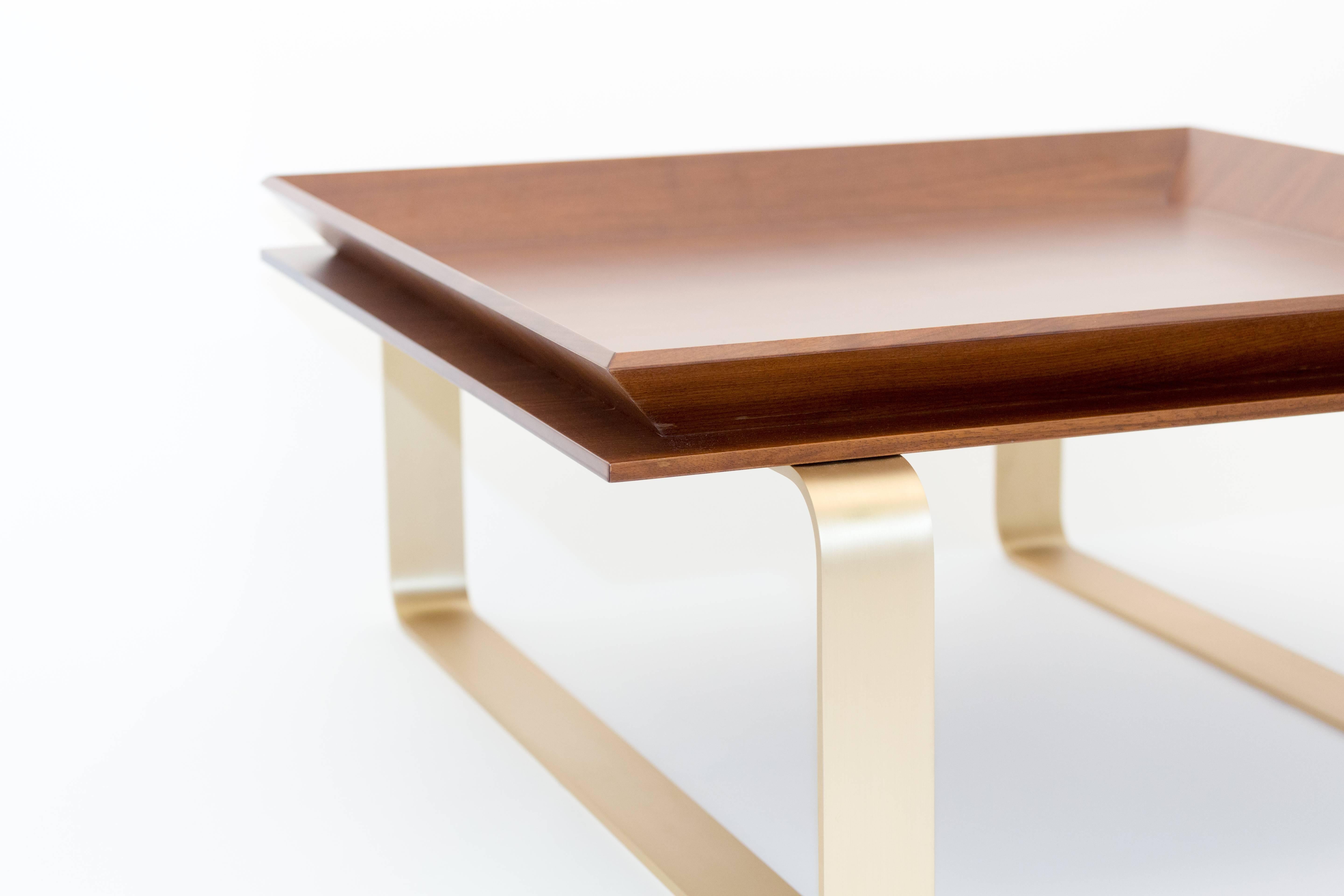 The “Le Tray” square table curved legs is a square coffee table with metal finish legs. It is a part of our Heritage collection. Designed with tradition, comfort and elegance in mind, crafted by hand, it is directly inspired by our Caribbean island