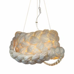 Bride Pendant Large Brown-Ceiling Lamp Created from Paper
