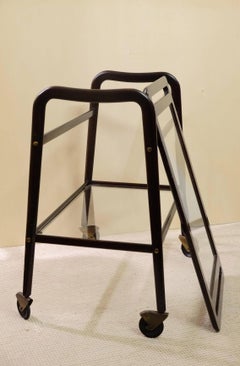 Vintage Sculptural Serving Cart by Ico Parisi for De Baggis, circa 1956
