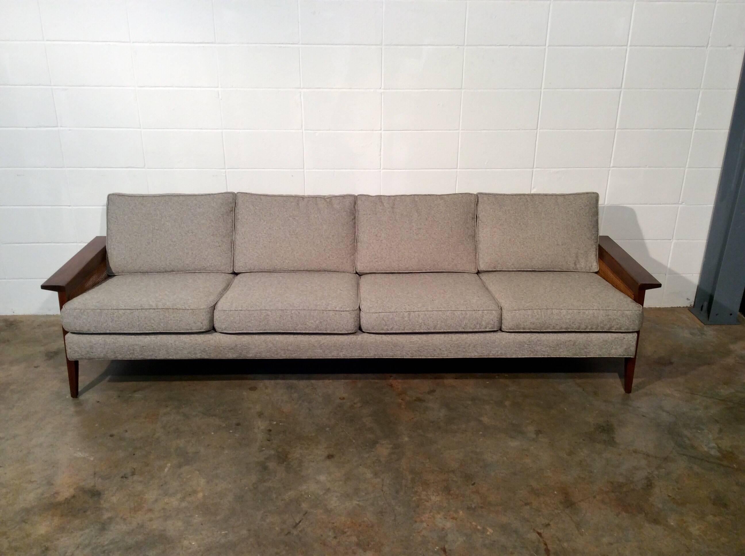 Unique and Restored Mid-Century Modern Sofa by Iconic Galloways of Tampa 1