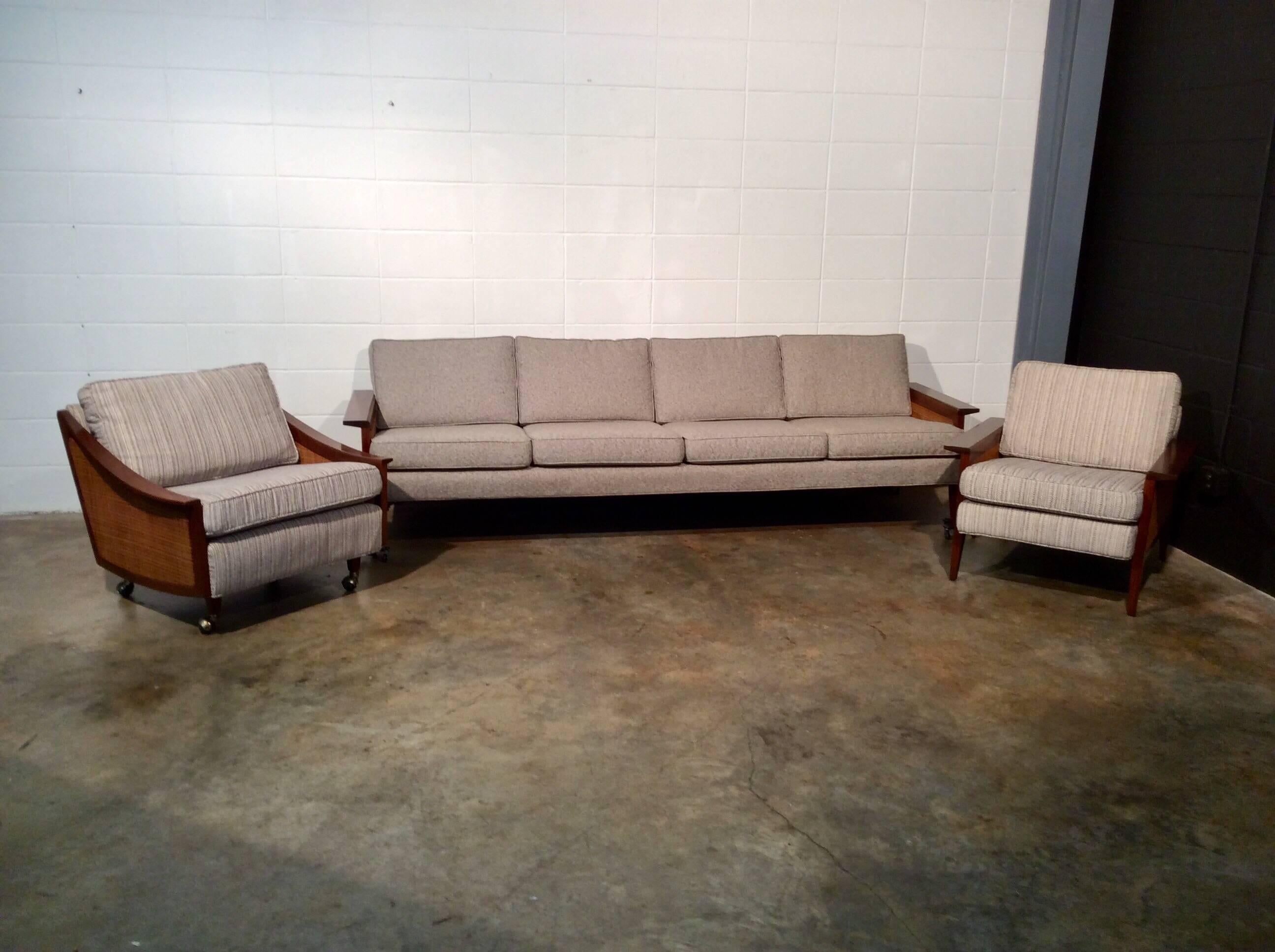 Unique and Restored Mid-Century Modern Sofa by Iconic Galloways of Tampa 3