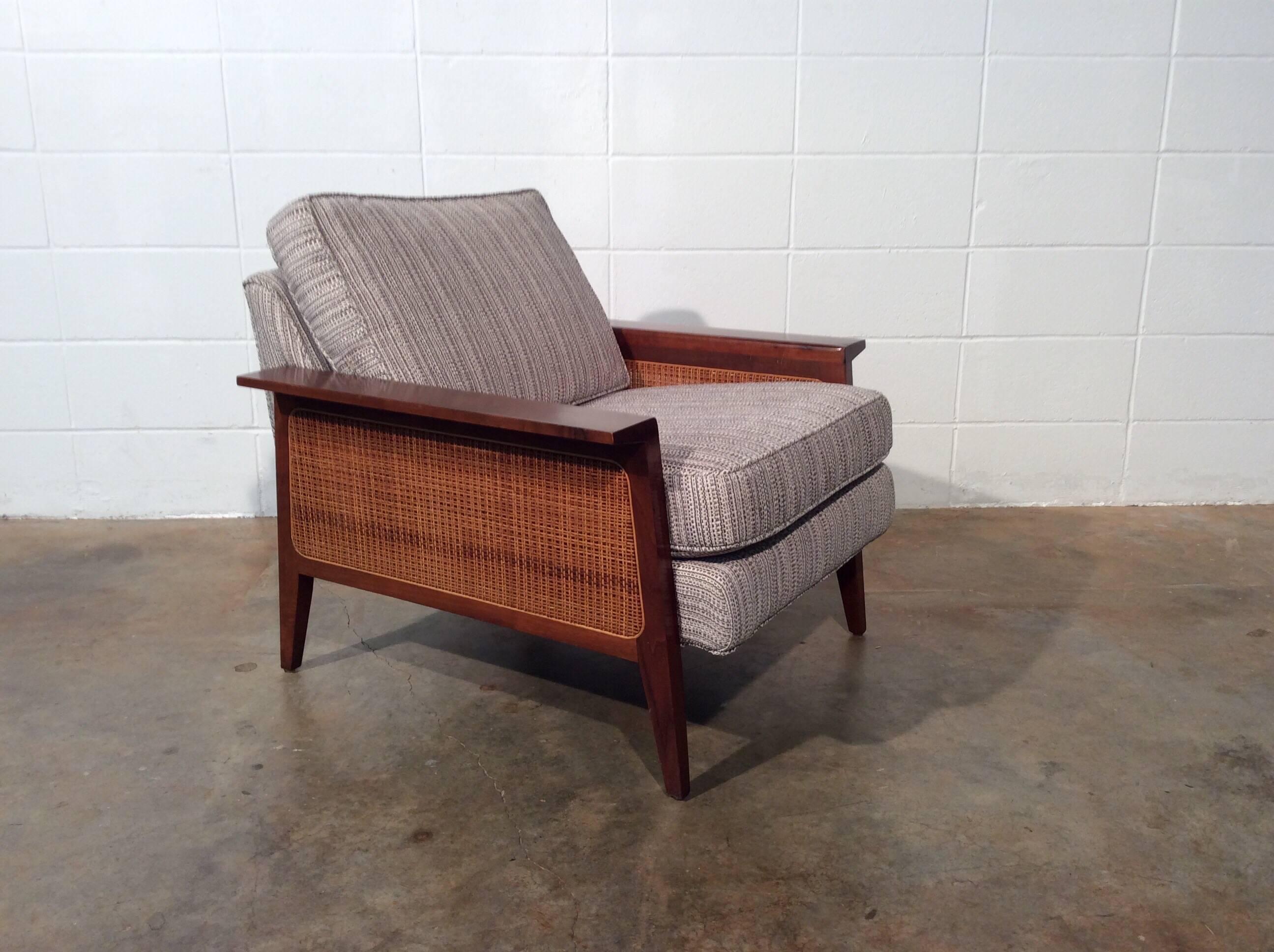 Unique and Restored Mid-Century Modern Chair by Iconic Galloways of Tampa In Good Condition In Marietta, GA