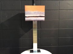 Mid-Century Modern Chrome Skyscraper Table Lamp by George Kovacs