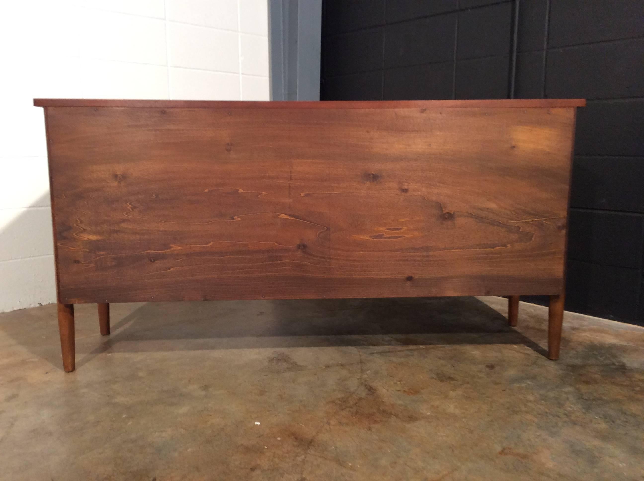 Mid-20th Century Mid-Century Modern Danish Style Credenza Buffet Restored Shipping Included
