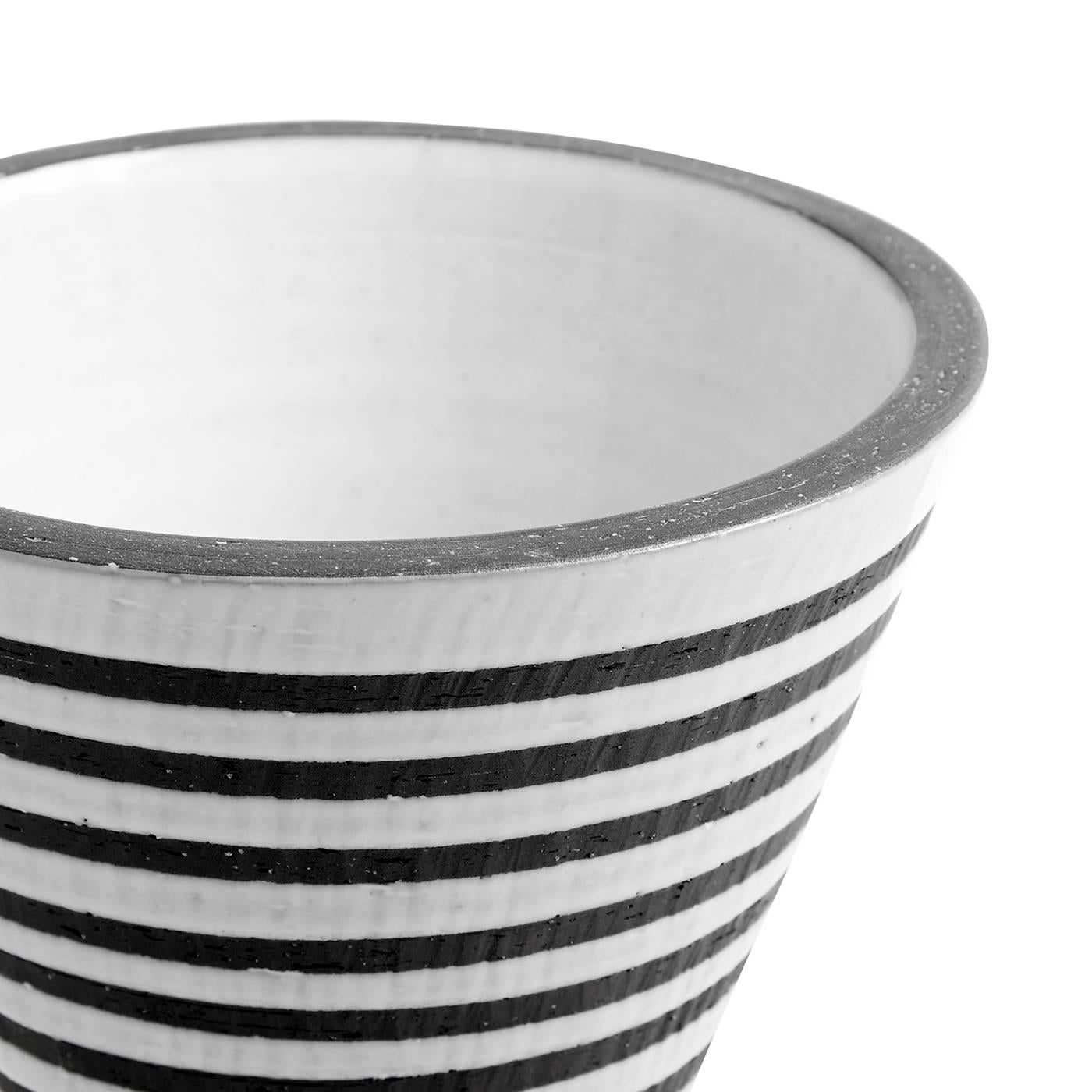 Organic Modern Palm Springs Urn Stoneware Vase