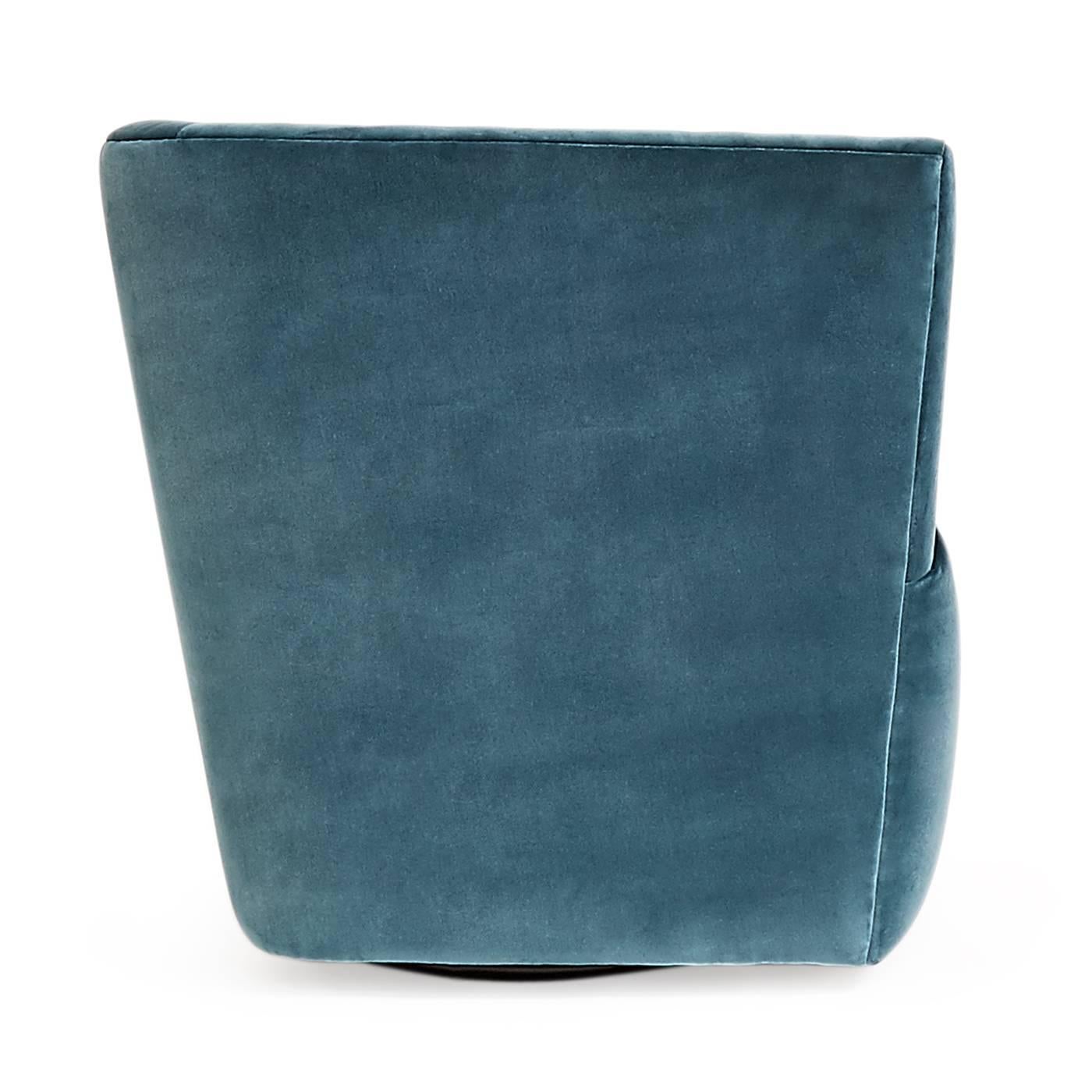 blue swivel chairs