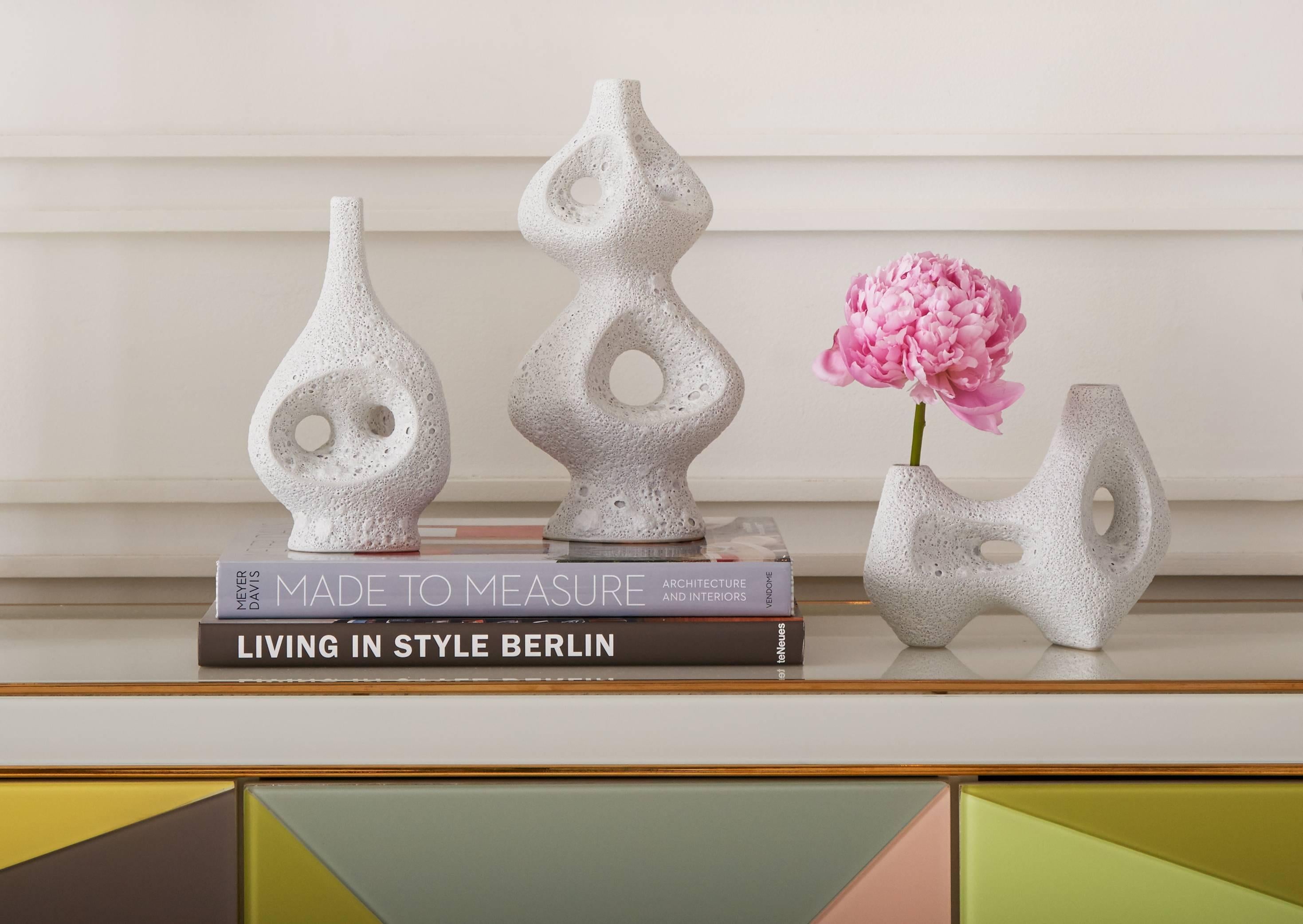 Set of Ronchamp Lava Glaze Vases 2