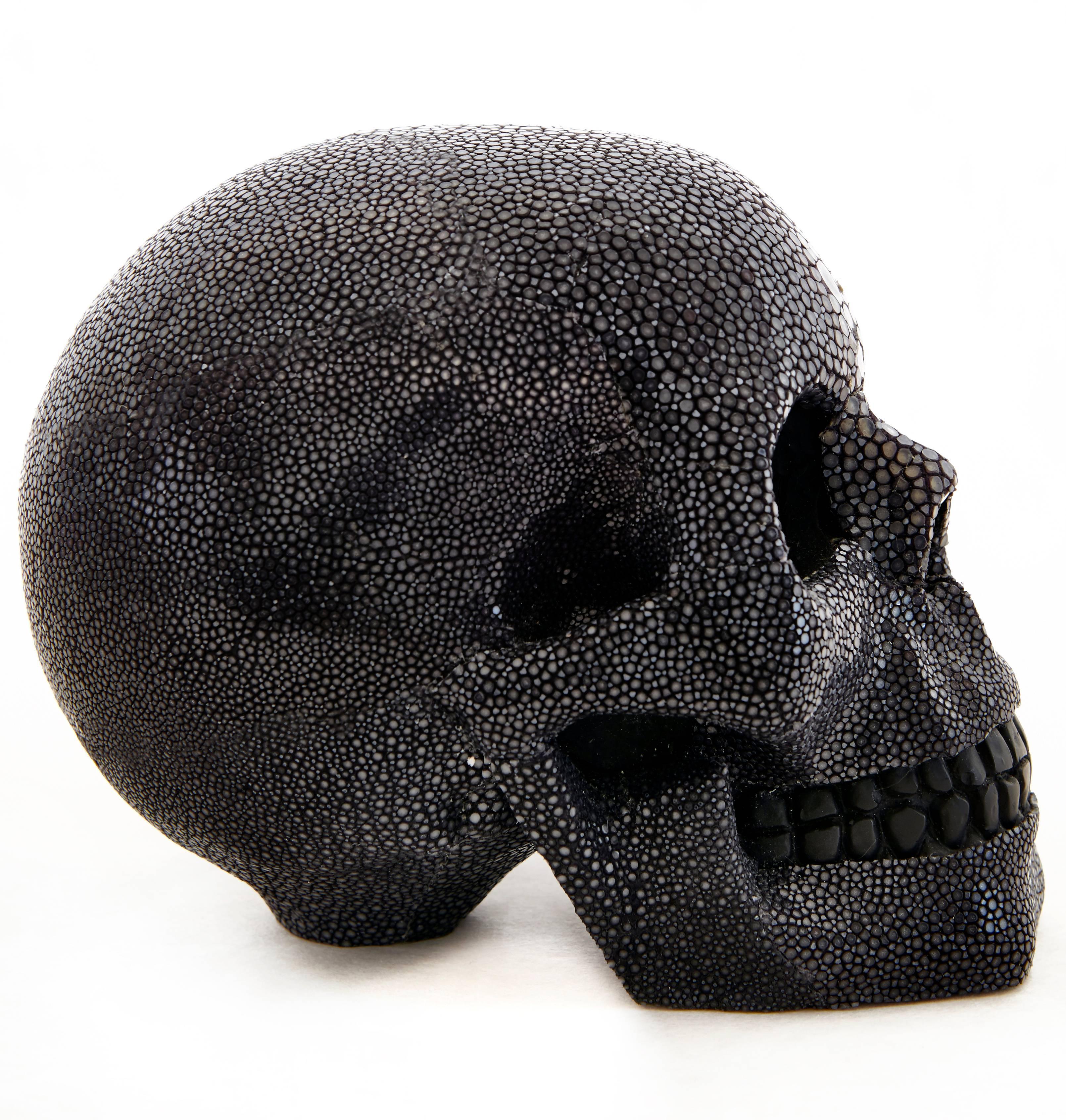 Other Cadavre Exquis Mini Shagreen Skull For Sale