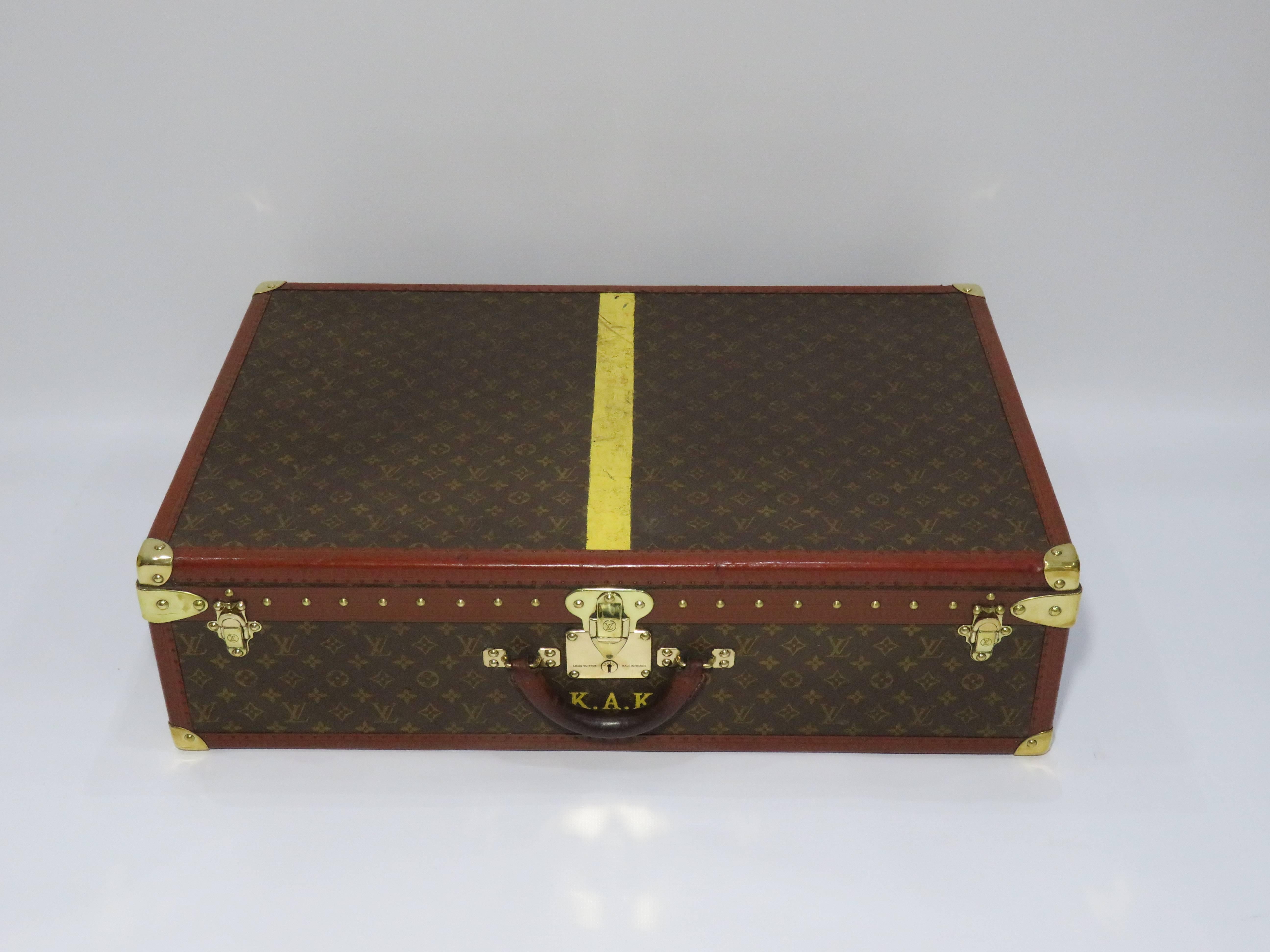 French Louis Vuitton Alzer 80 & 75 Set  For Sale