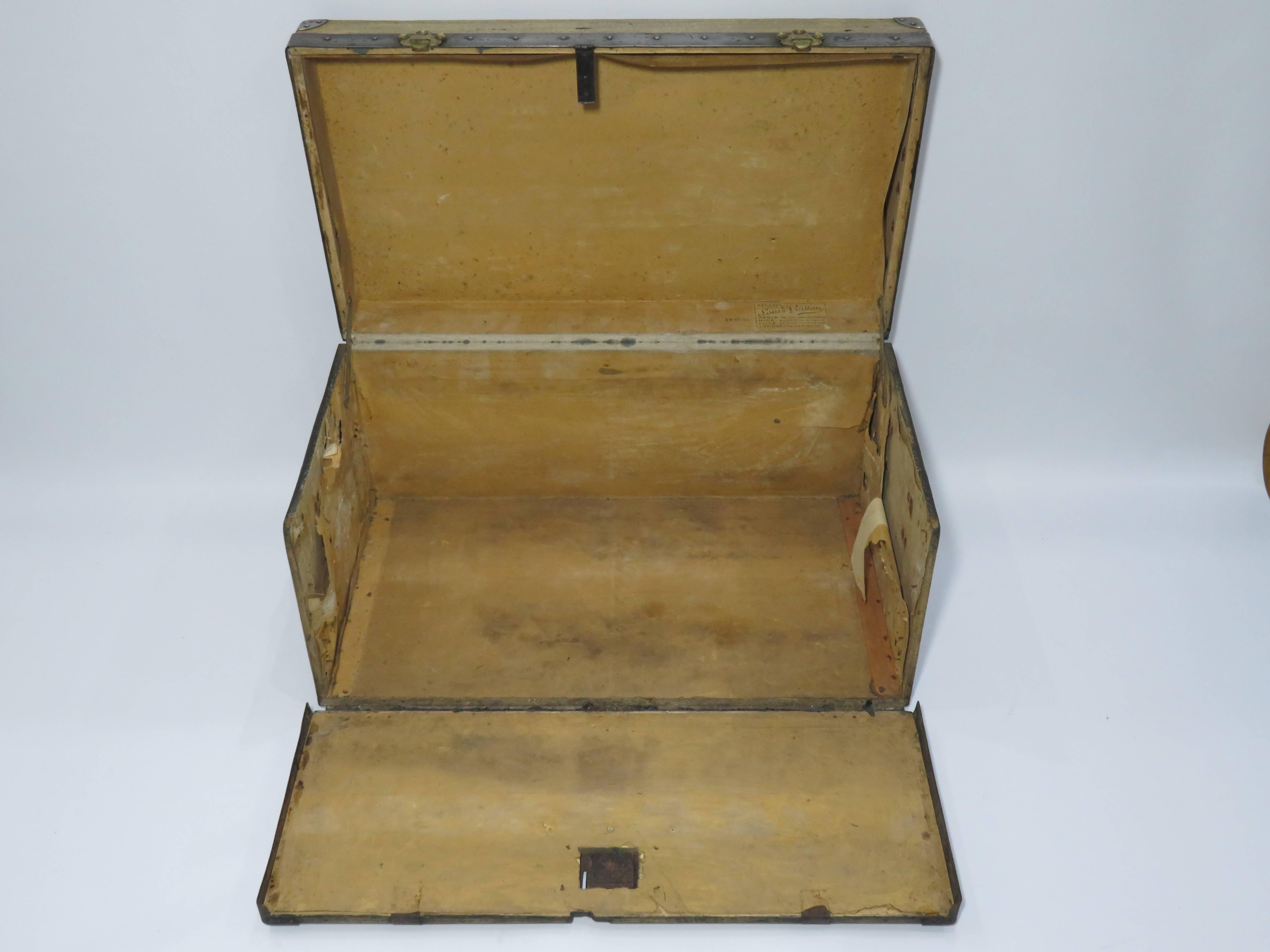 1900s Louis Vuitton Wooden Tool Box In Good Condition In London, GB