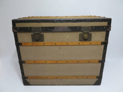 Antique Louis Vuitton First Flat Top Trunk