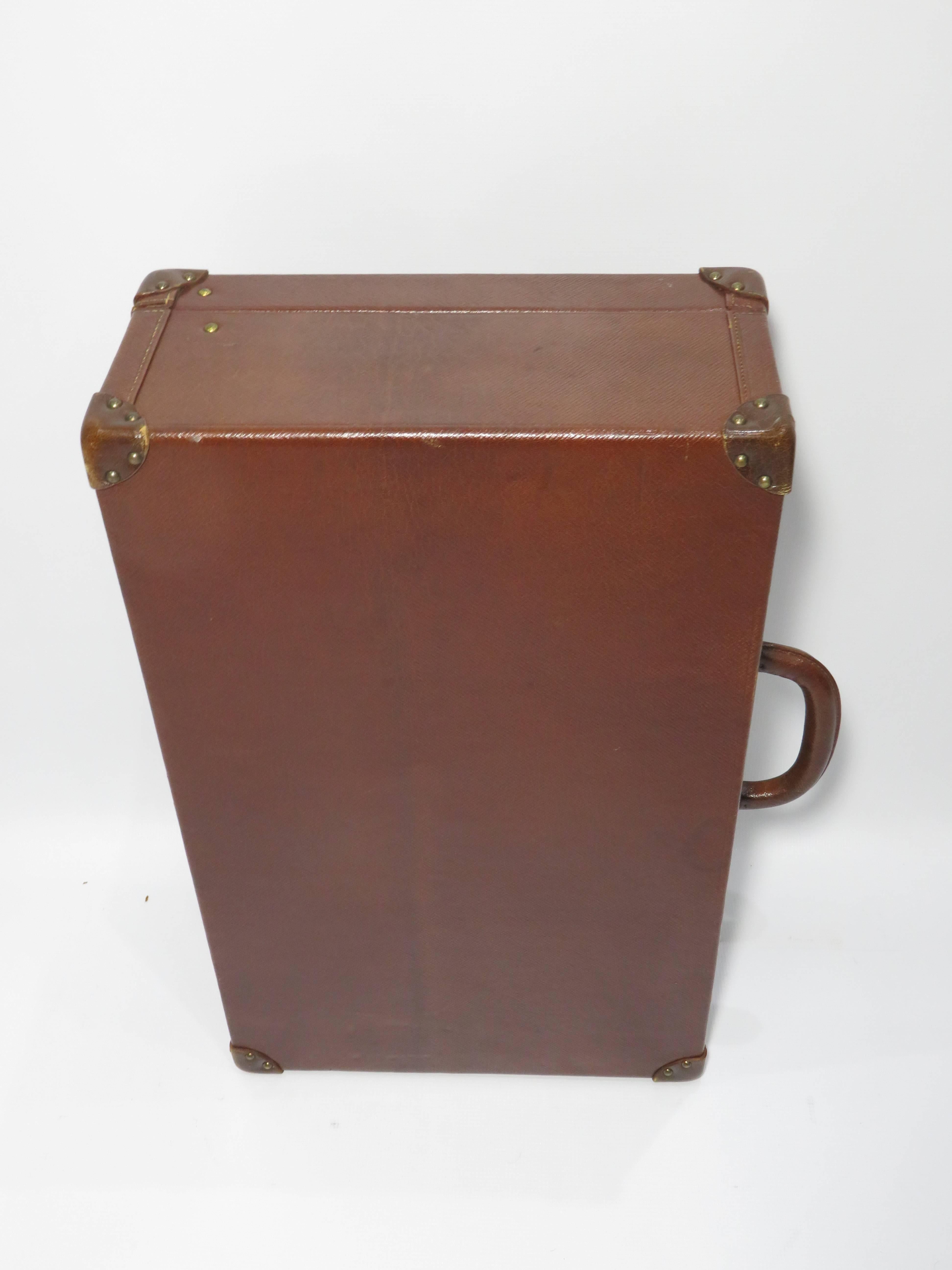 1920s Louis Vuitton Moroccan Leather Fitted Men's Case For Sale 1