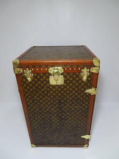 1930s Louis Vuitton Secretaire or Desk Trunk Monogram Antique Trunk
