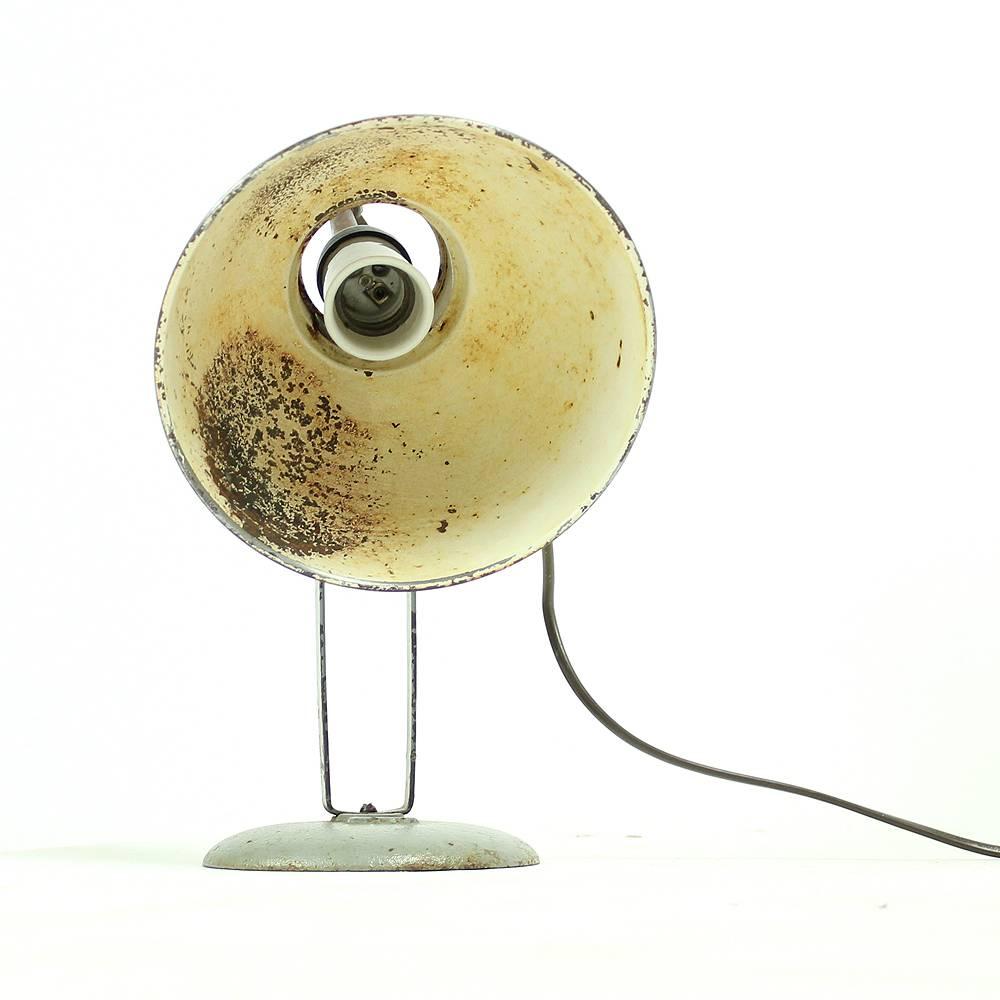Industrial Table Lamp by BAG Turgi, Switzerland, 1930s In Fair Condition In Zohor, SK