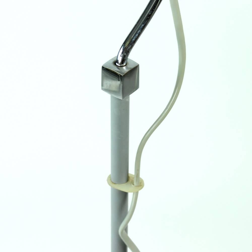 Czech Gray Floor Lamp by Josef Hurka for Napako, circa 1960 For Sale