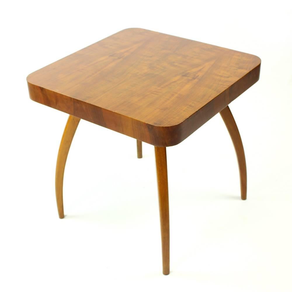 Bentwood Rare Spider Coffee Table by Jindrich Halabala, Czechoslovakia 1930 For Sale