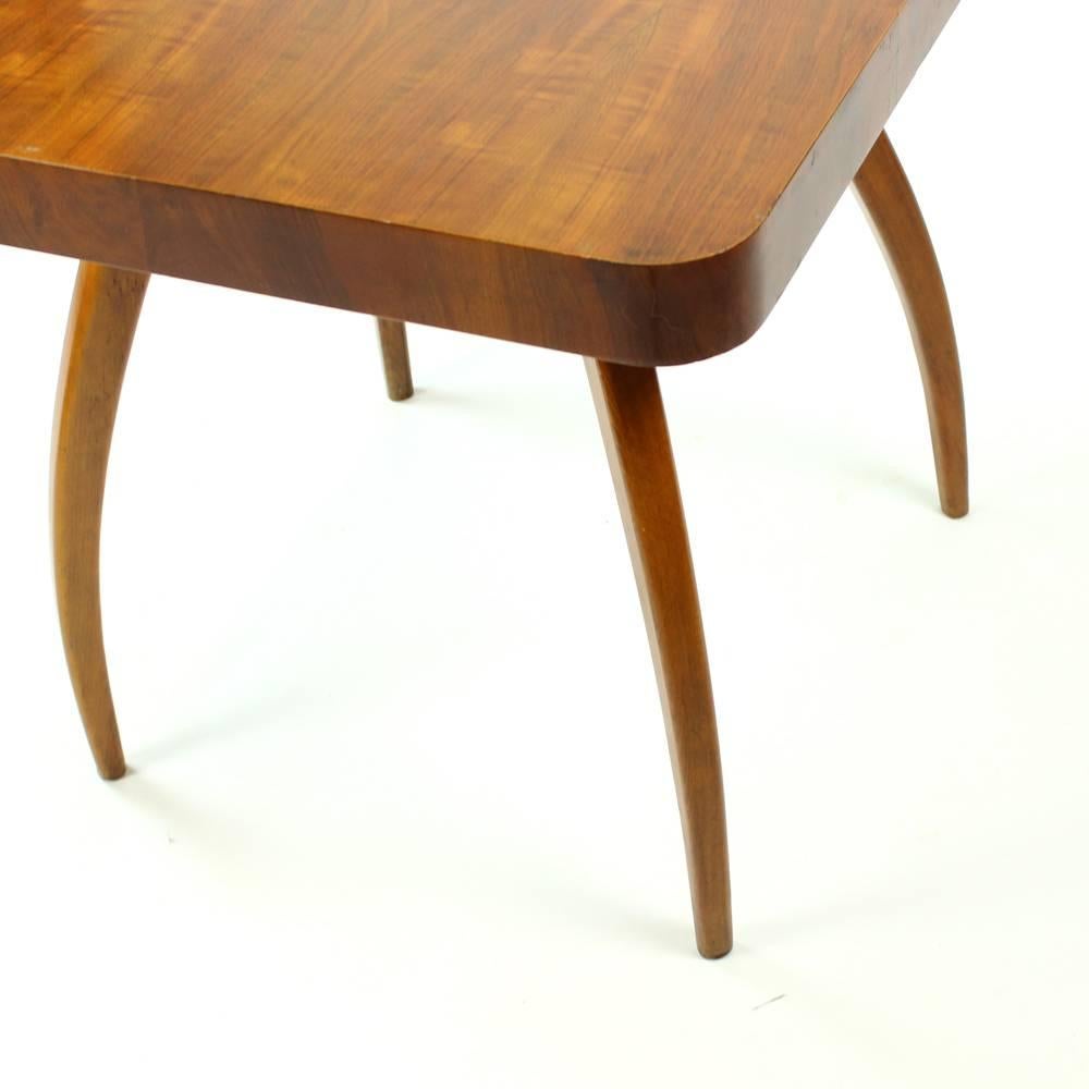 20th Century Rare Spider Coffee Table by Jindrich Halabala, Czechoslovakia 1930 For Sale