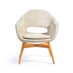 Midcentury Shell Chair by Frantisek Jirak, Czechoslovakia, 1960