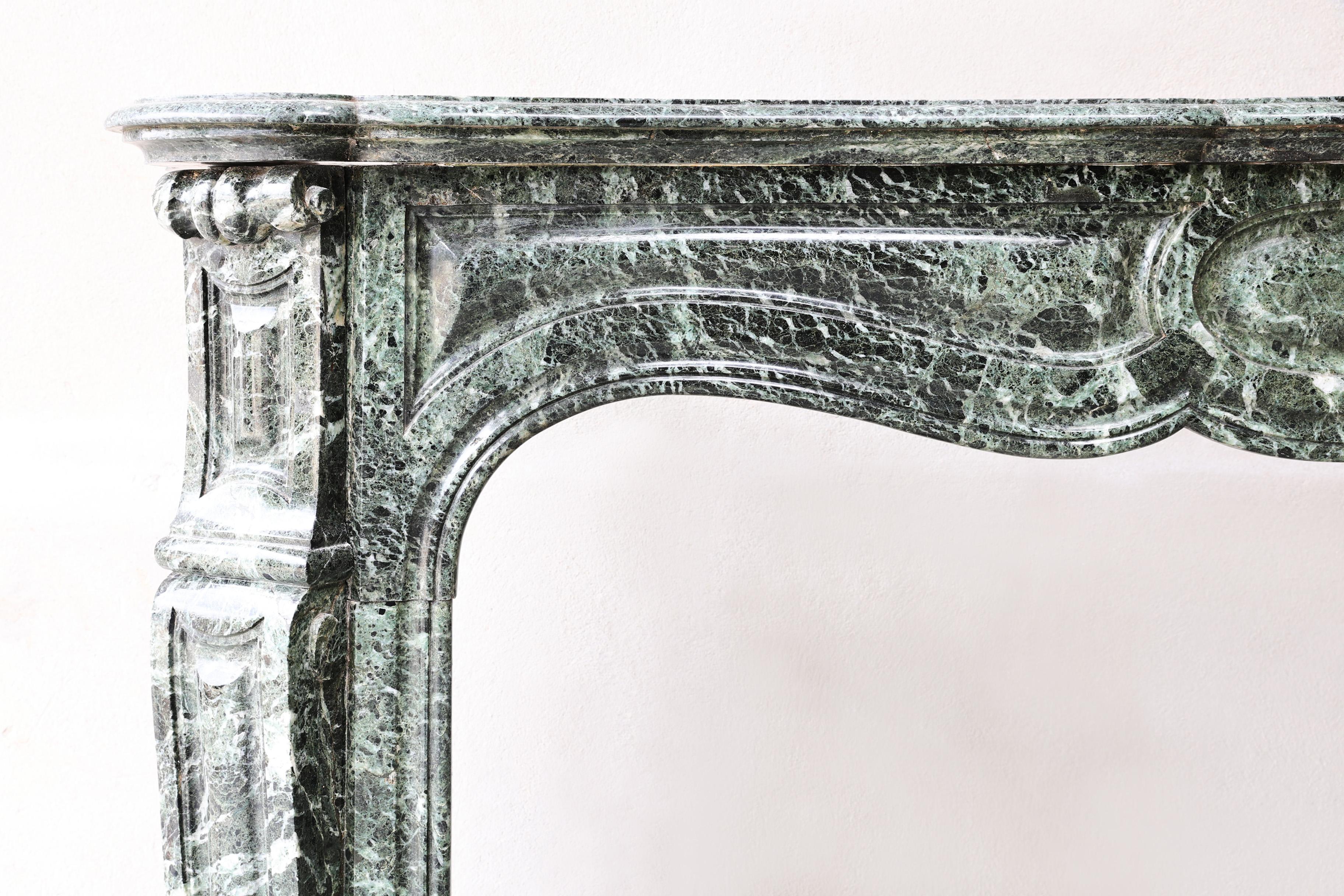 19th Century Antique marble fireplace For Sale