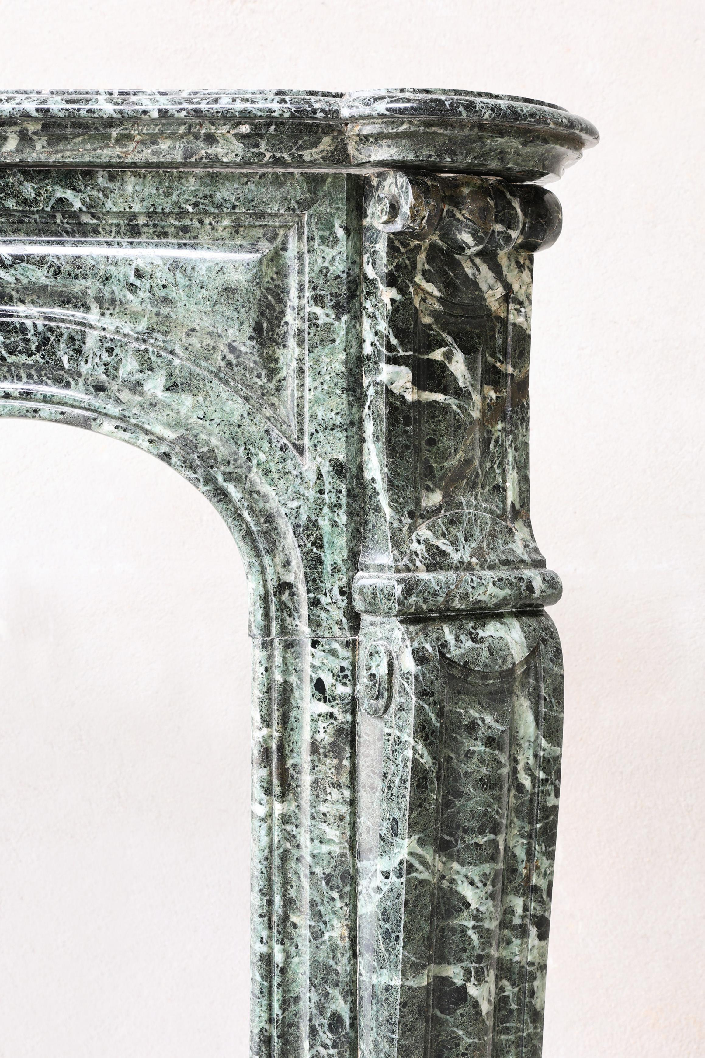 Marble Antique marble fireplace For Sale